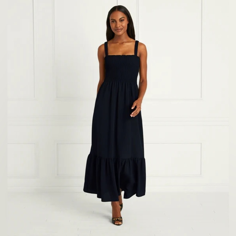 Hill House Navy Midi Dress